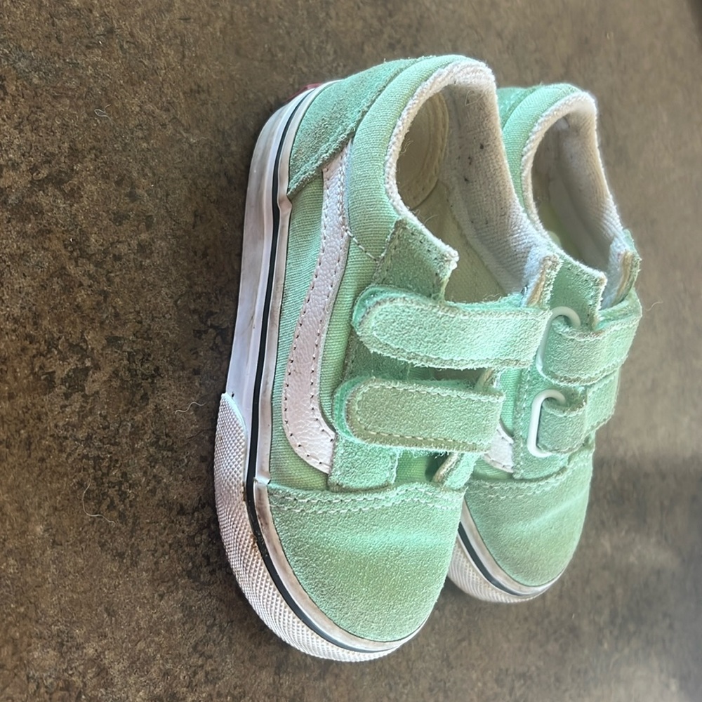 Mint Green Toddler Vans
